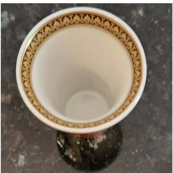 Vintage Versace : Rosenthal Medusa Bud Vase 4" - Picture 2 of 7